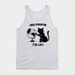 World Domination for Cats Tank Top